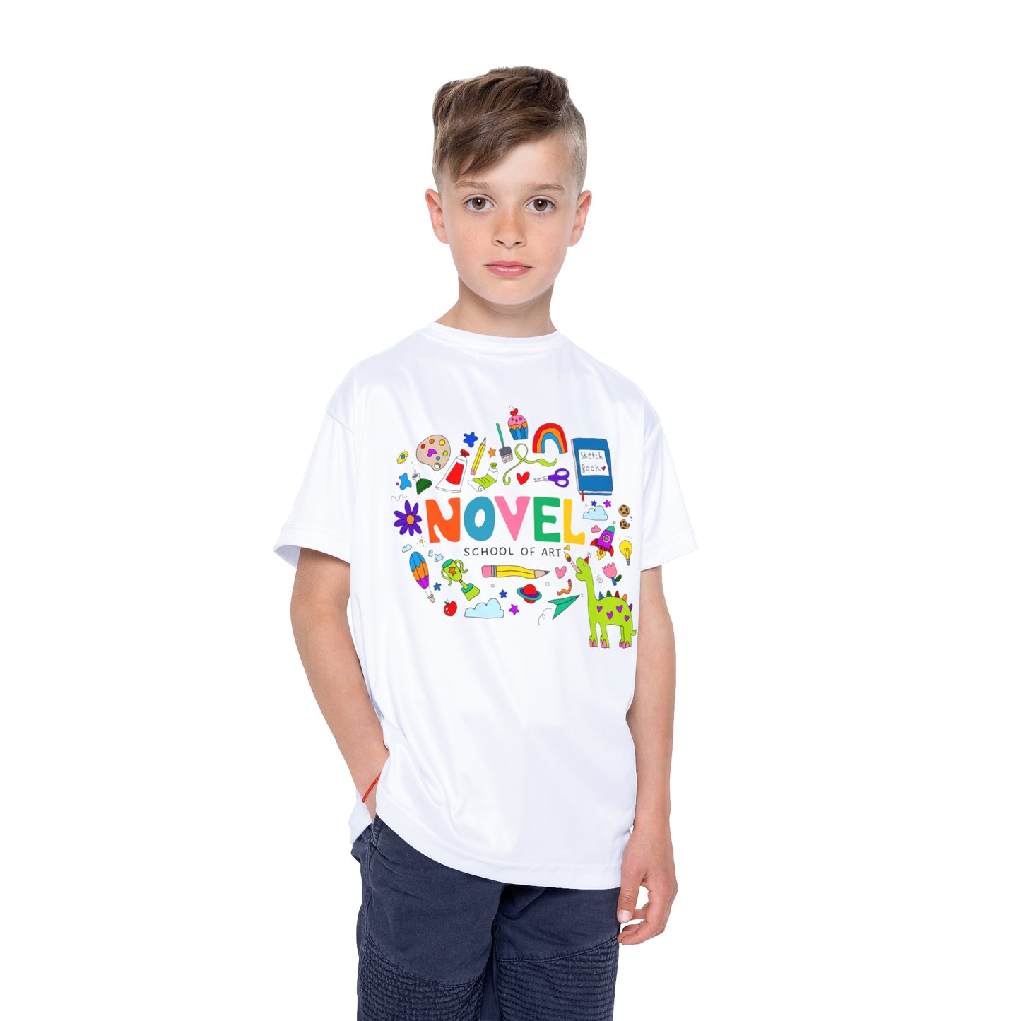 NOVEL School of Art Merch Kids Tee