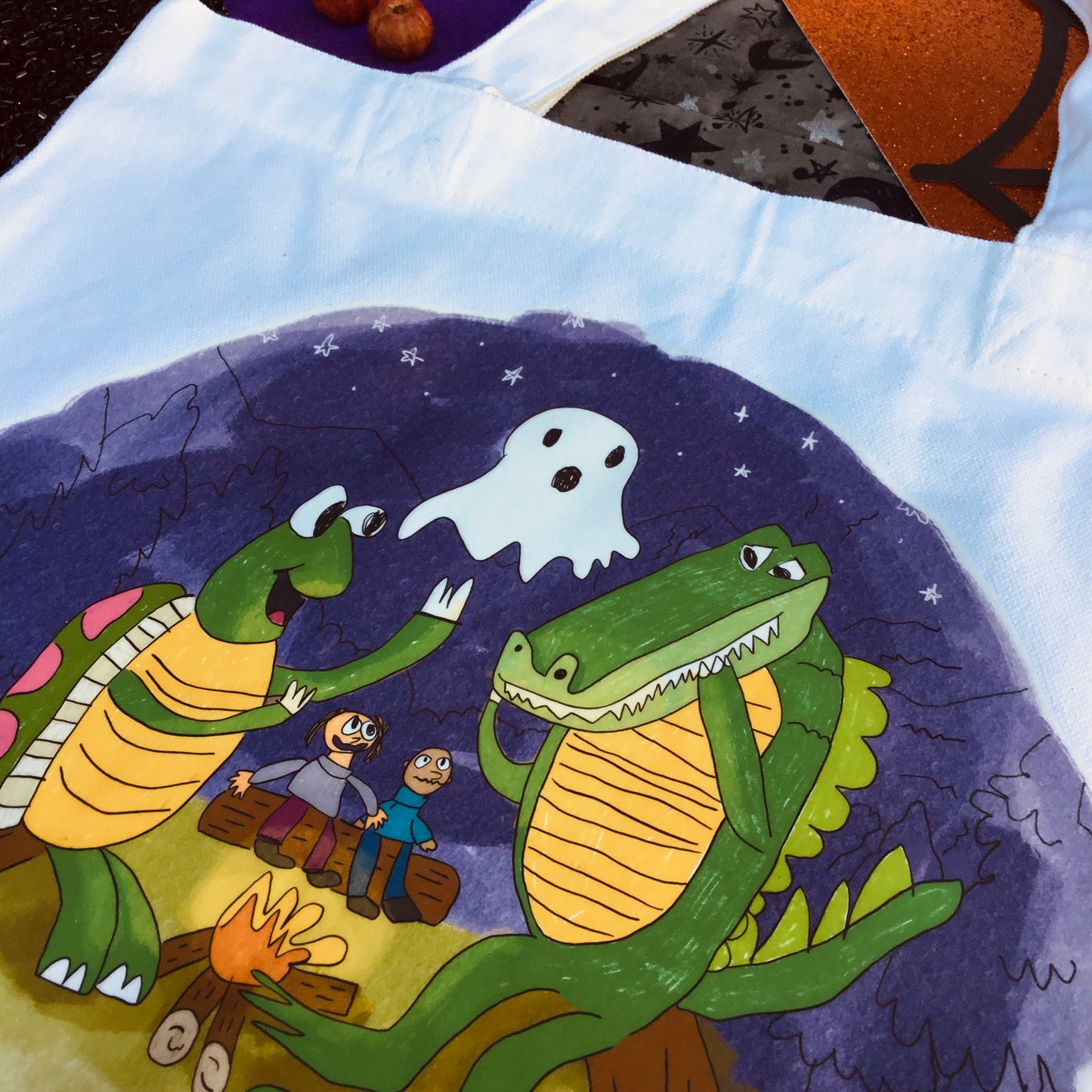 Ghost Stories Reusable Tote Bag