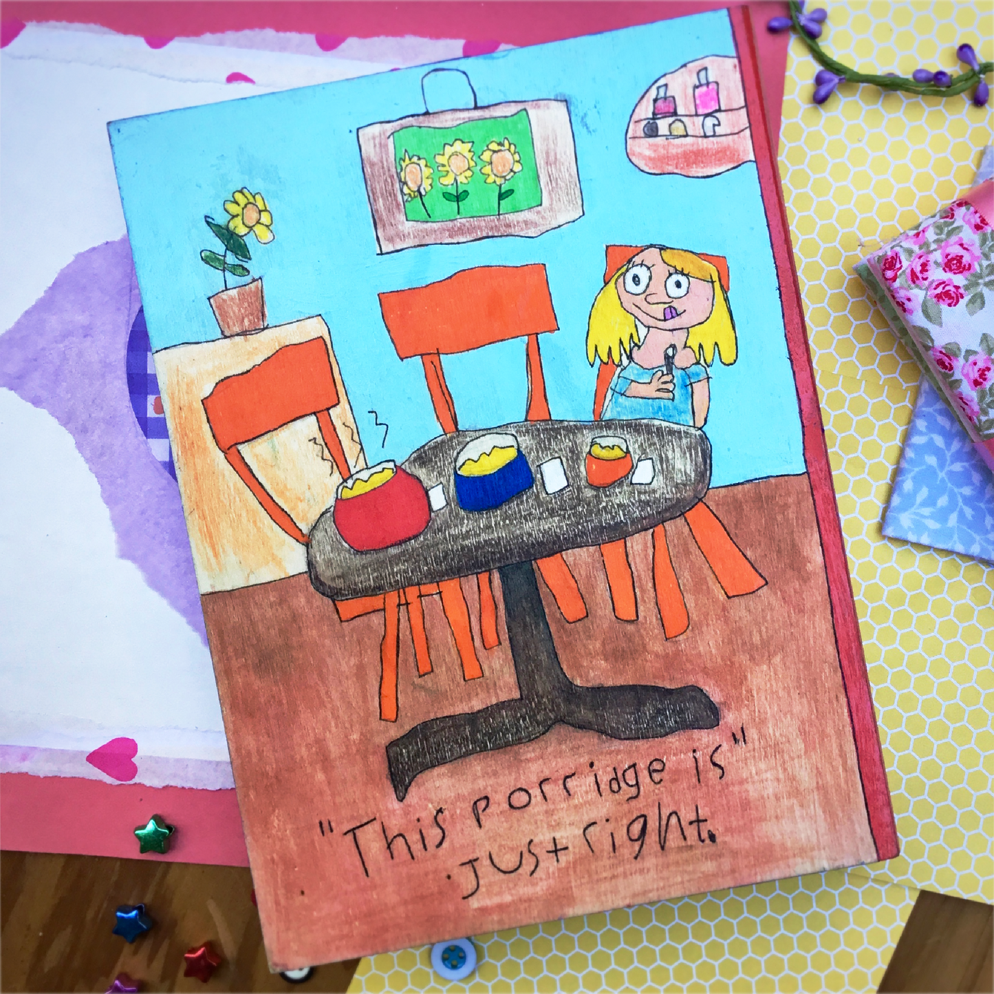 Custom Painted Storybook Treasure Box