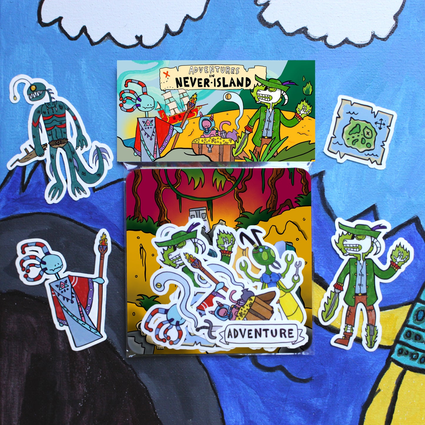 Pirate Adventure Sticker Pack