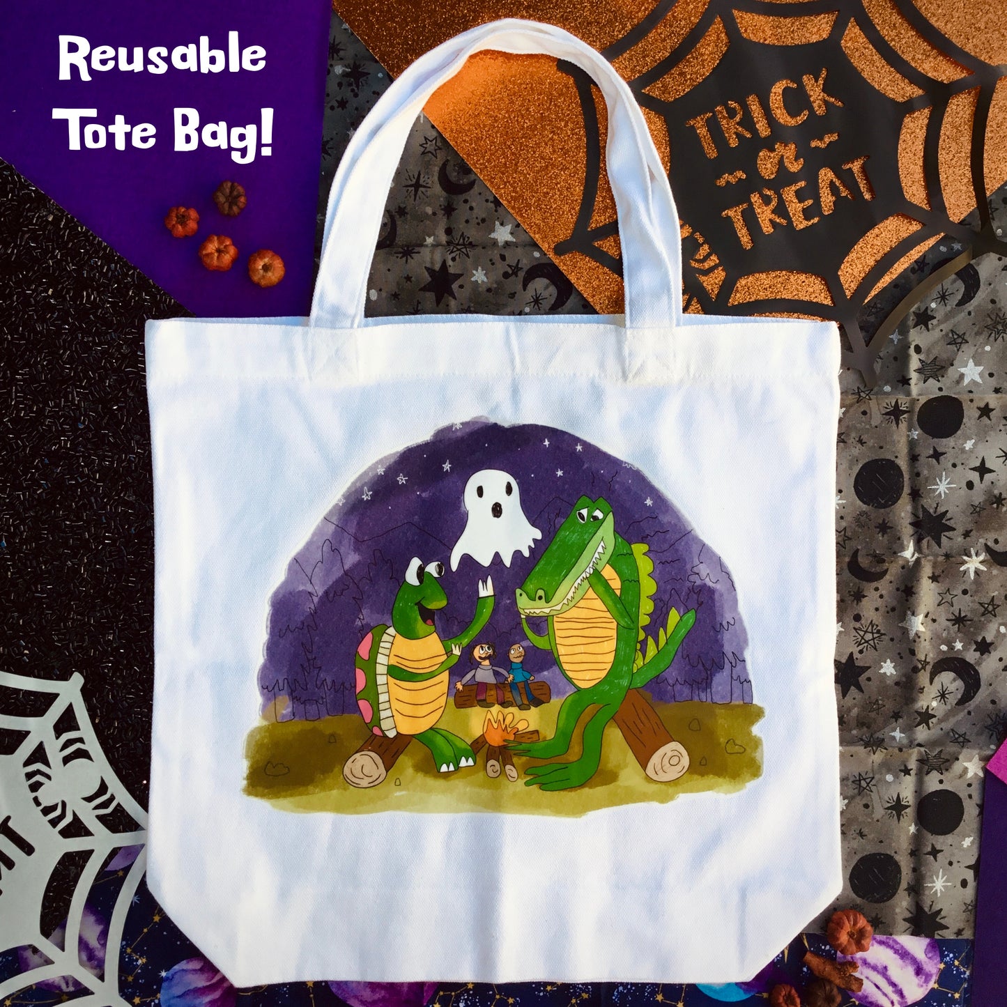 Ghost Stories Reusable Tote Bag
