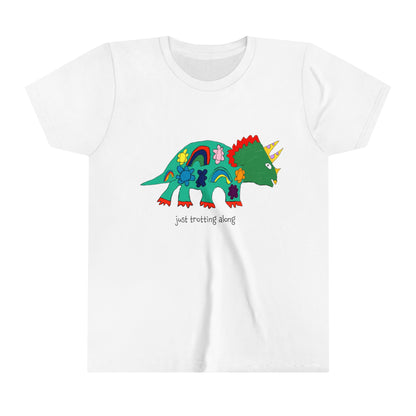 Just Trotting Along Dino Kids Tee