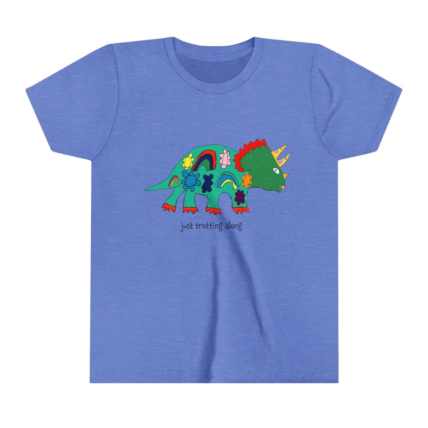 Just Trotting Along Dino Kids Tee