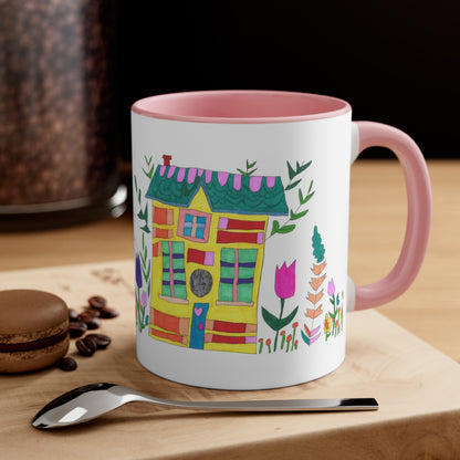 Cozy Home Coffee Mug, 11oz