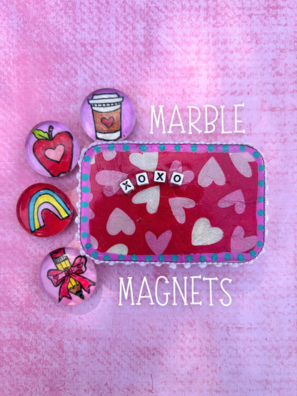 Marble Magnet Set for Teachers