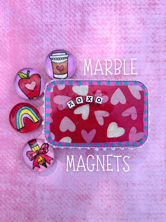 Marble Magnet Set for Teachers