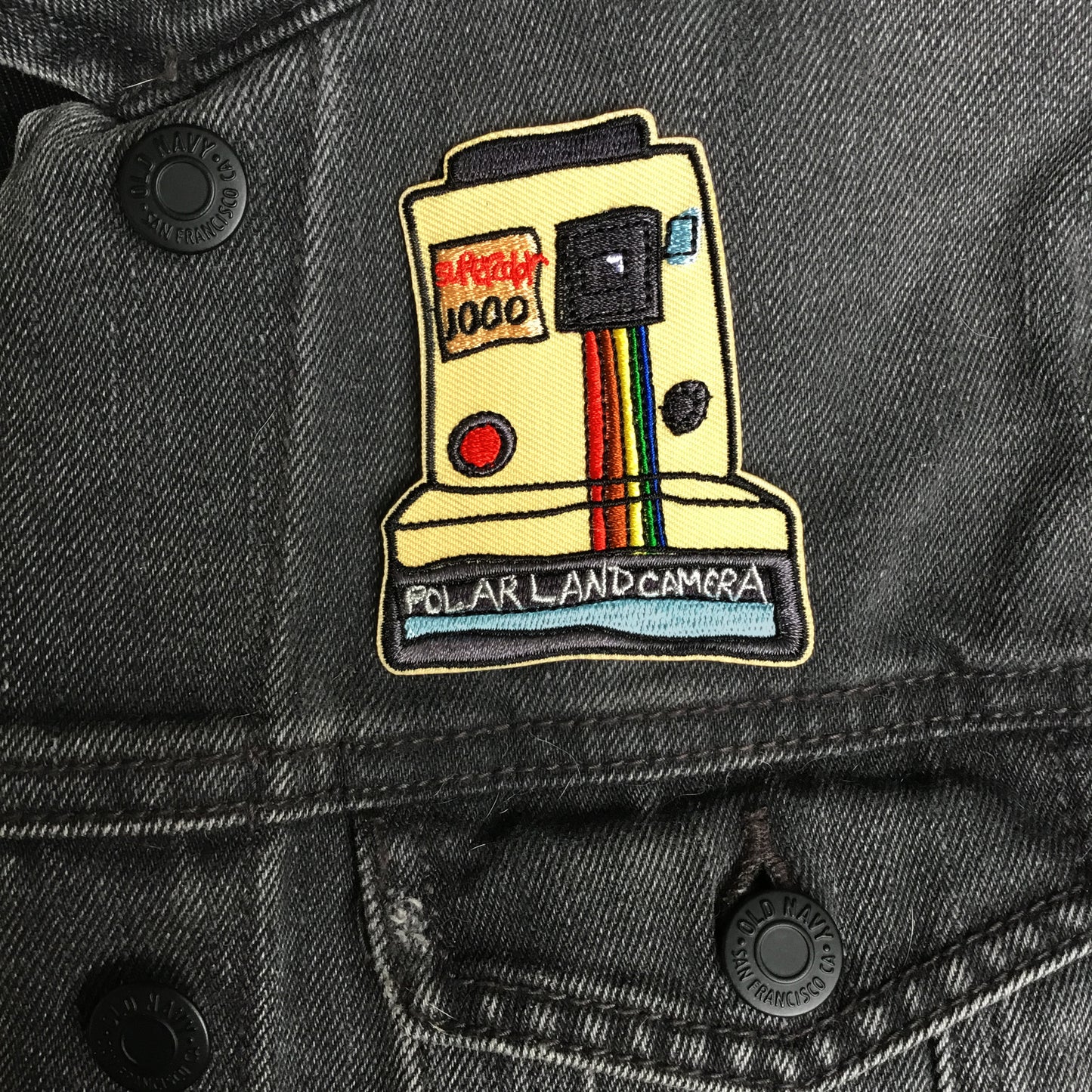 Vintage Camera Iron-On Patch