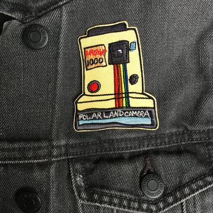 Vintage Camera Iron-On Patch