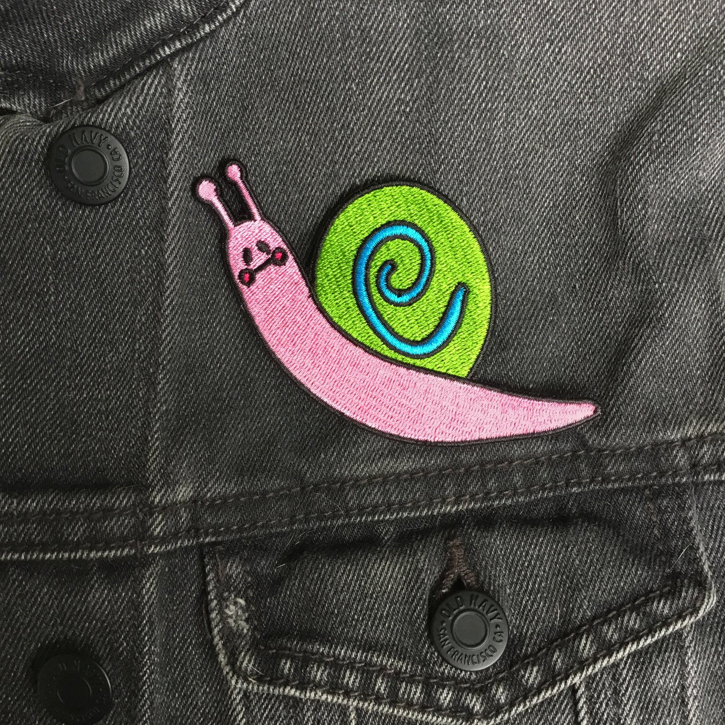 Snail Pal Iron-On Patch