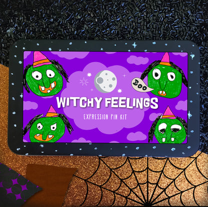 Witchy Feelings Pin Set
