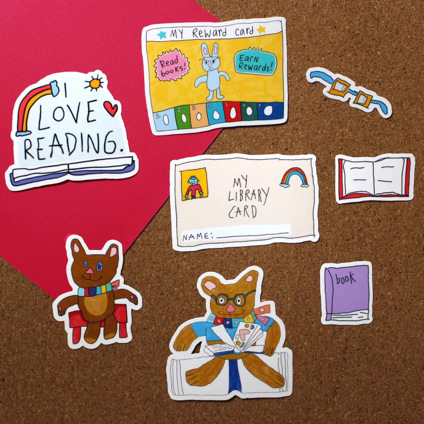 Library Sticker Pack